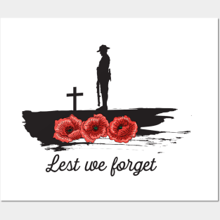 Lest We Forget Remembrance Armistice Day Posters and Art